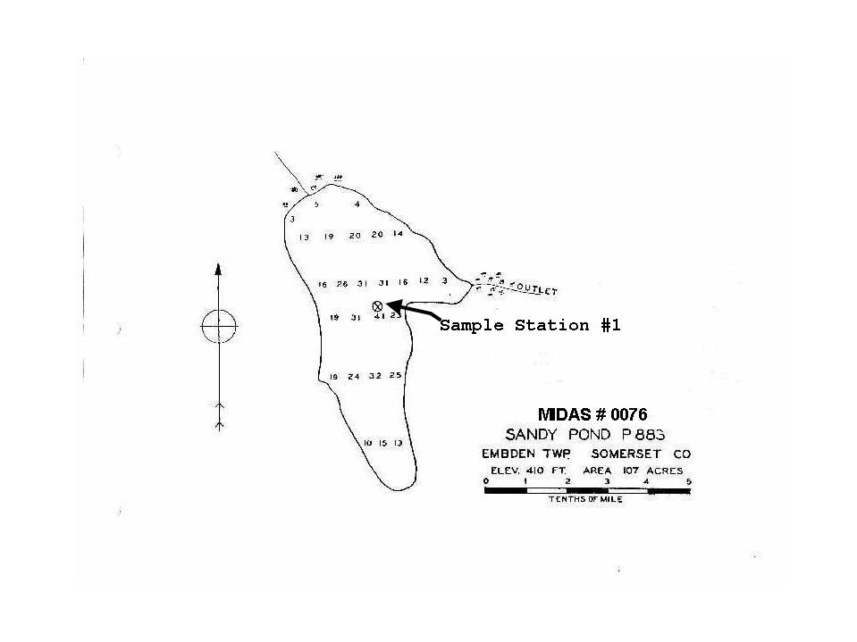 Lakes of Maine Lake Overview Sandy Pond Embden, Somerset, Maine