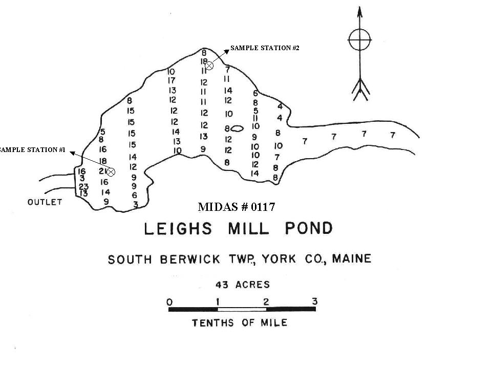 Lakes of Maine Lake Overview Leigh's Mill (Great Work) Pond South Berwick, York, Maine