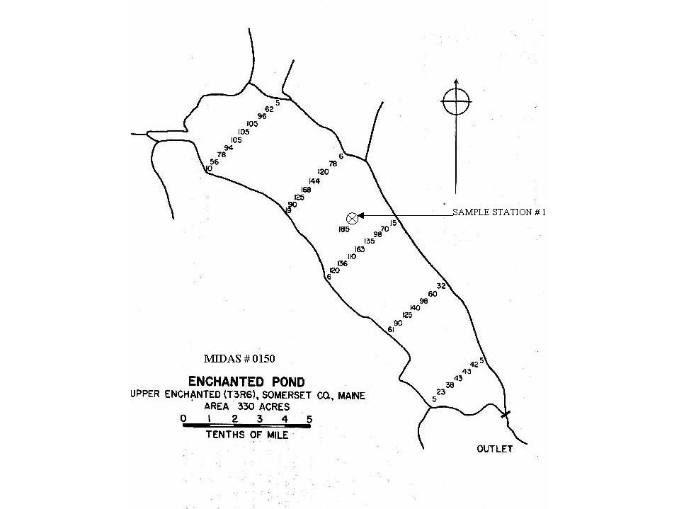 Lakes of Maine Lake Overview Enchanted Pond Upper Enchanted Twp, Somerset, Maine