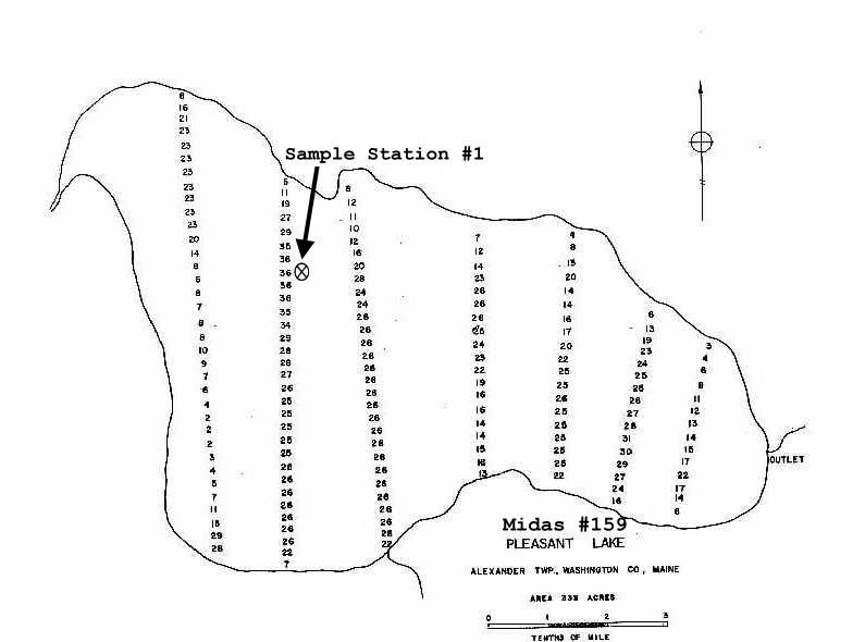 Lakes of Maine Lake Overview Pleasant Lake Alexander, Washington