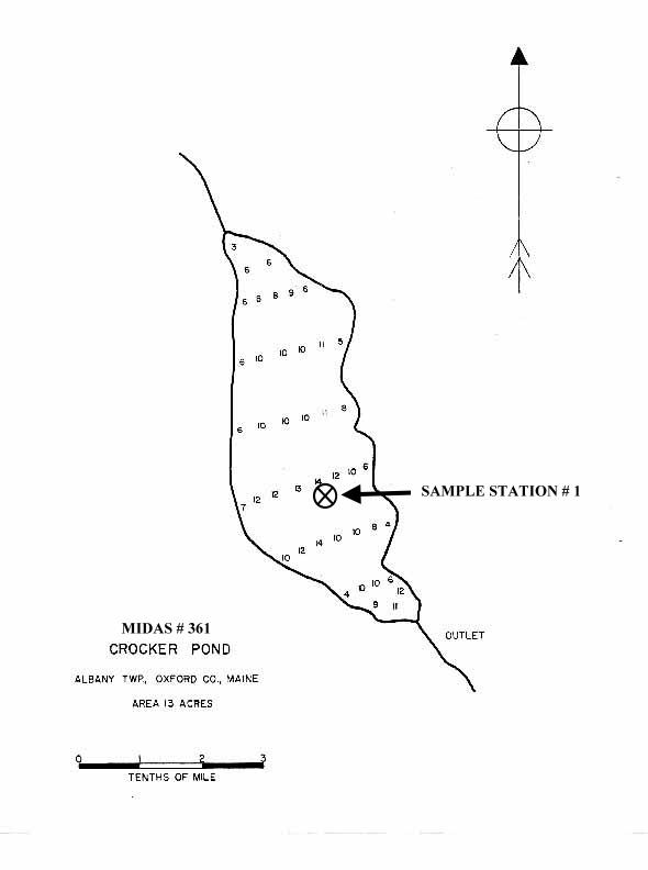 Lakes of Maine Lake Overview Crocker (Papoose) Pond Albany Twp