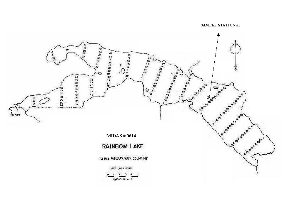 Lakes of Maine Lake Overview Rainbow Lake Rainbow Twp