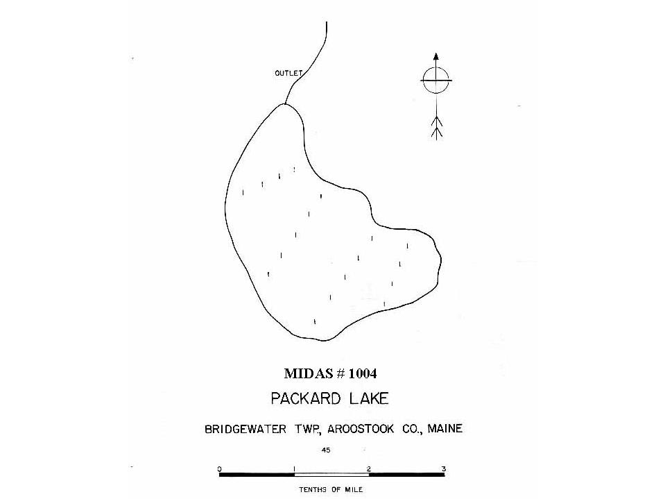 Lakes of Maine Lake Overview Packard Lake Bridgewater, Aroostook, Maine