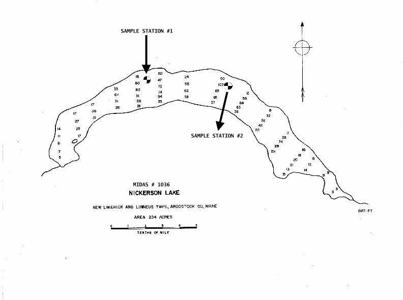 Lakes of Maine Lake Overview Nickerson Lake Linneus, New Limerick