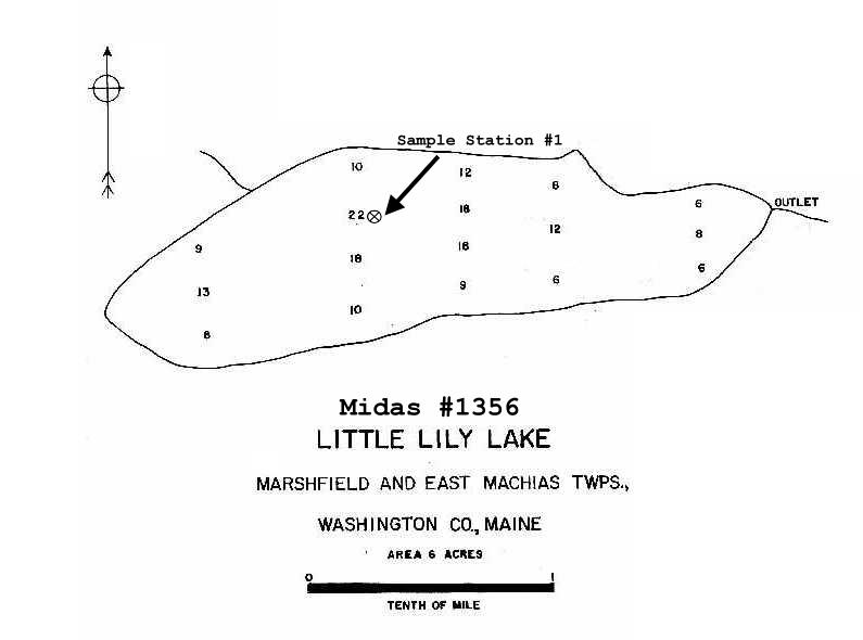 Lakes of Maine Lake Overview Little Lily Lake East Machias
