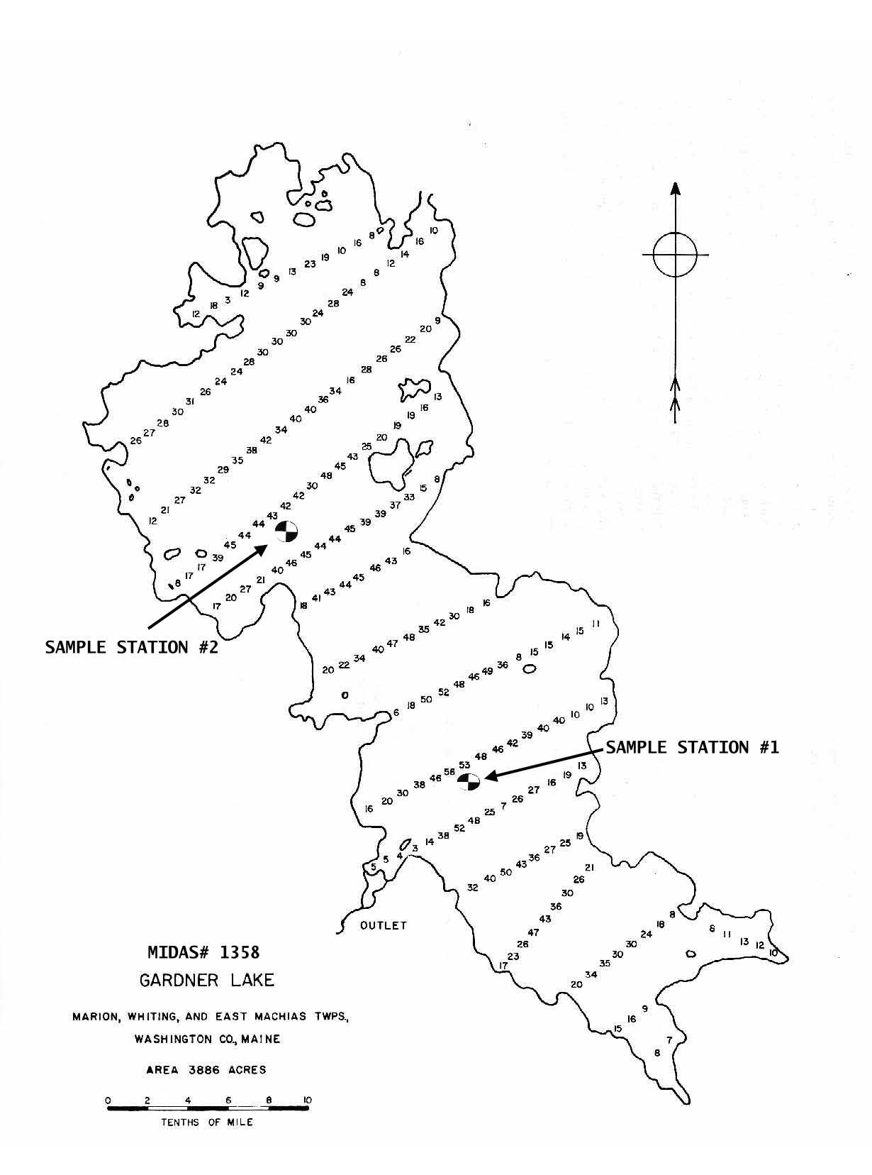 Lakes of Maine Lake Overview Gardner Lake East Machias, Whiting