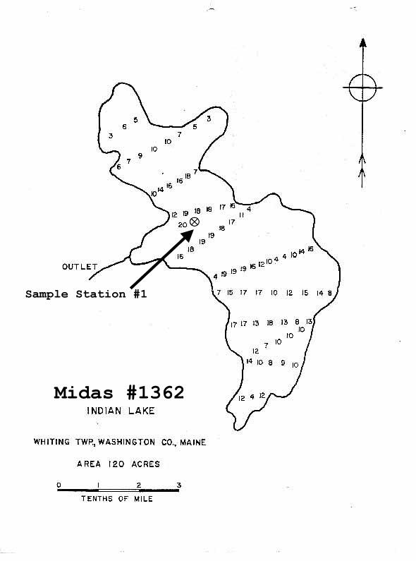 Lakes of Maine Lake Overview Indian Lake Whiting, Washington, Maine
