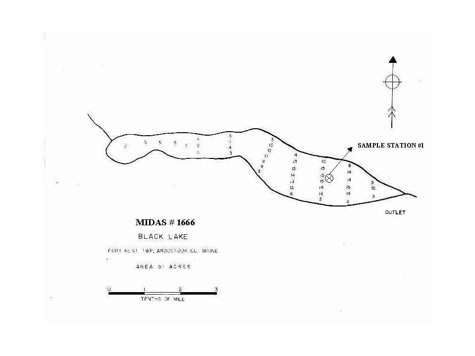 Lakes of Maine Lake Overview Black Lake Fort Kent, Aroostook, Maine