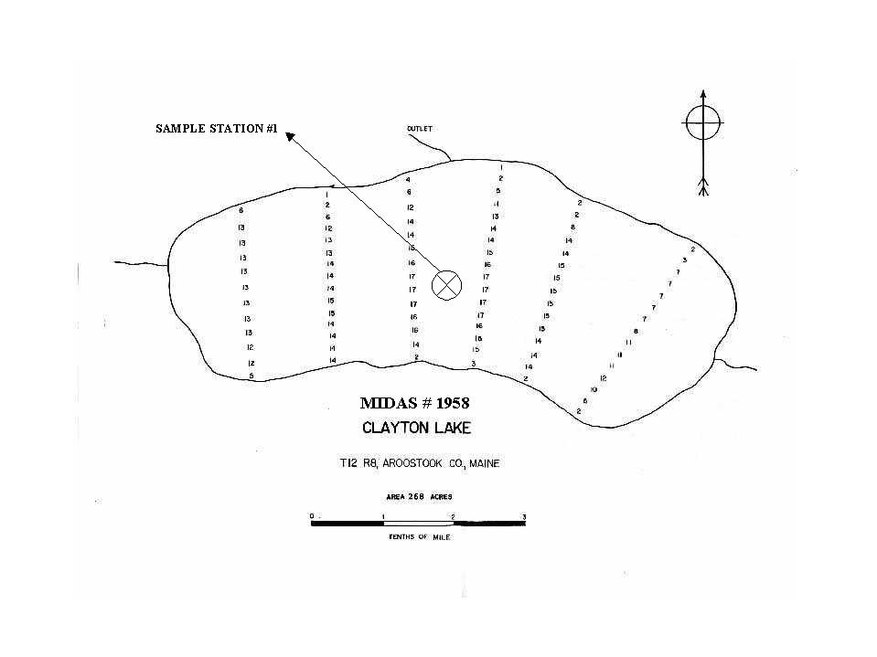 Lakes of Maine Lake Overview Clayton Lake T12 R8 WELS, Aroostook