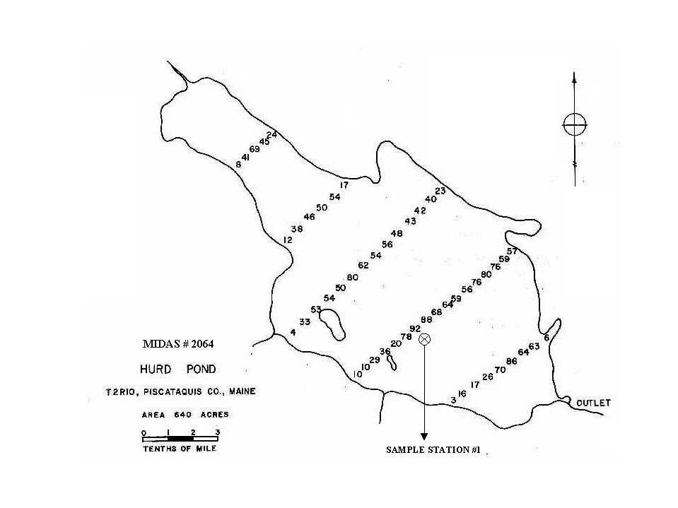 Lakes of Maine Lake Overview Hurd Pond T2 R10 WELS, Piscataquis