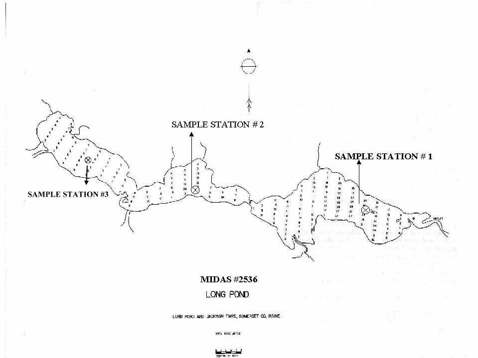 Lake Monitoring Long Pond Jackman, Long Pond Twp, Somerset, Maine