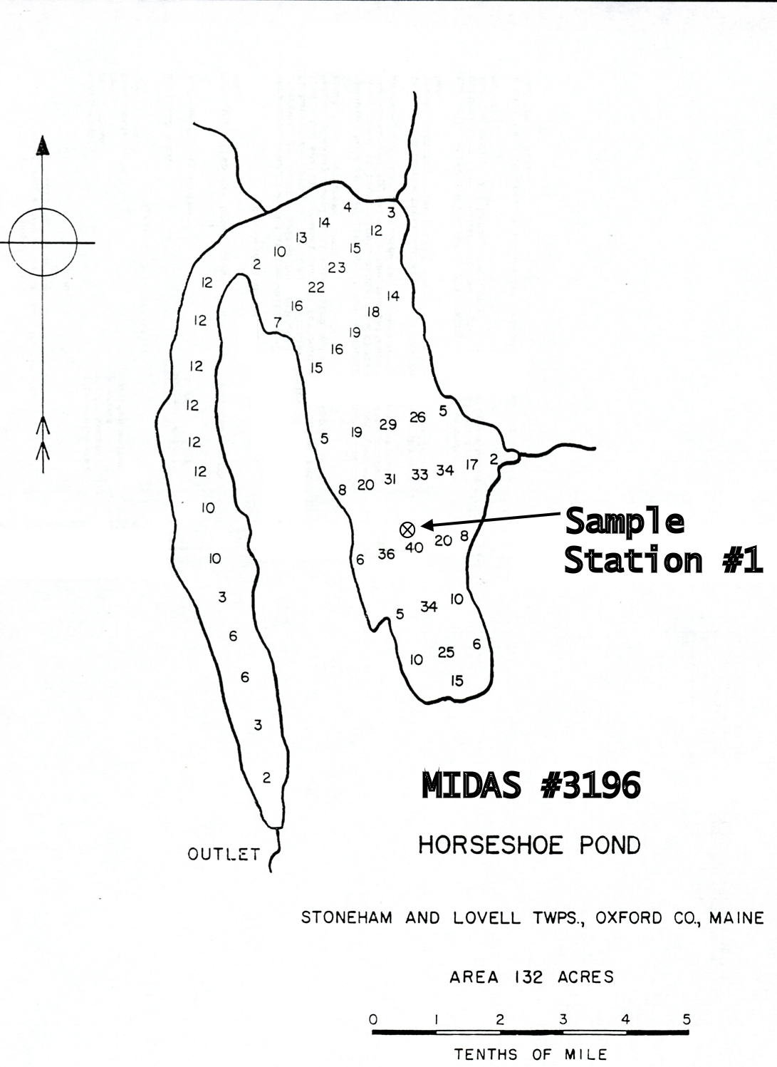 Lakes of Maine Lake Overview Horseshoe Pond Lovell, Stoneham