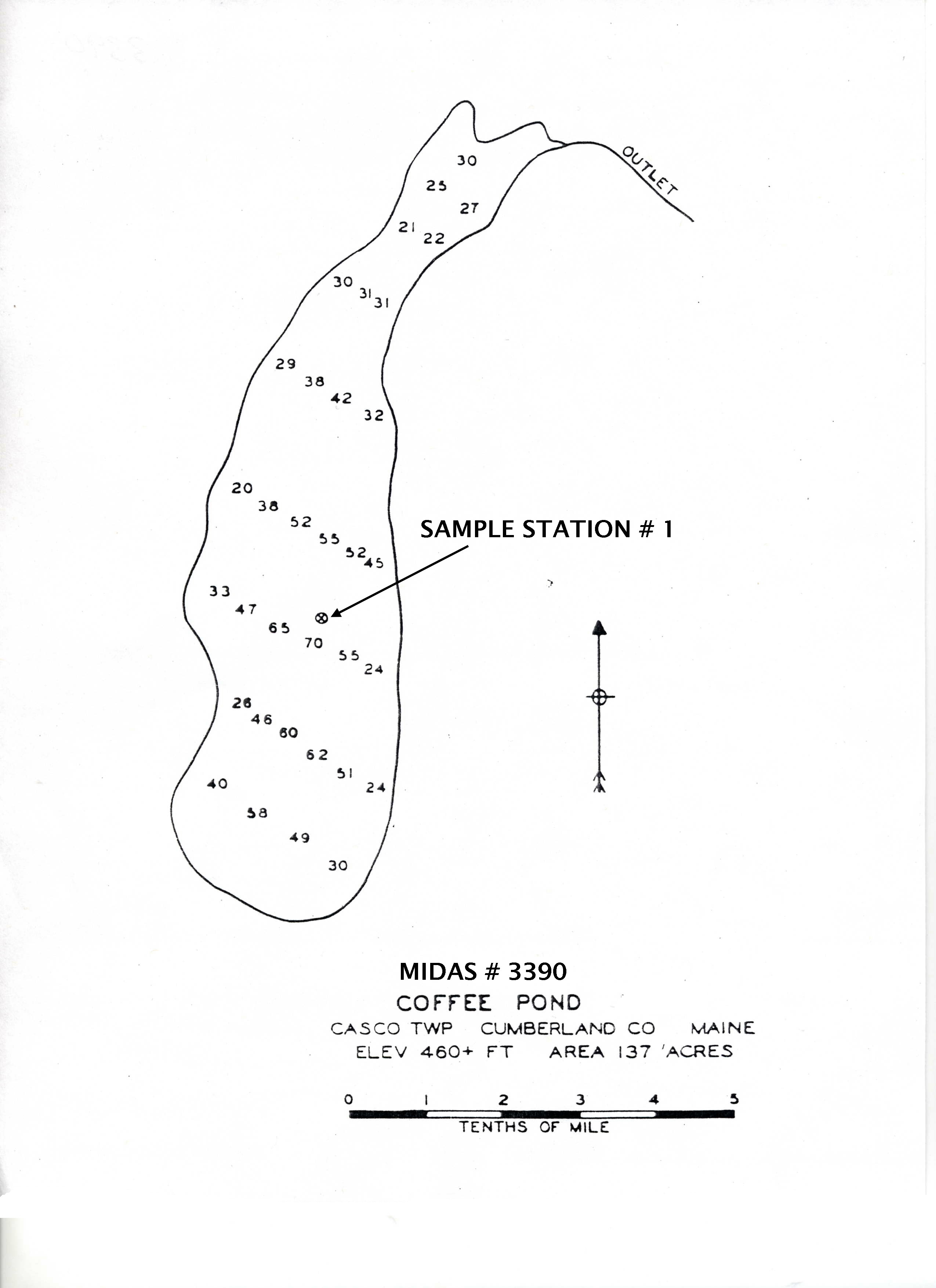 Lakes of Maine Lake Overview Coffee Pond Casco, Androscoggin, Maine