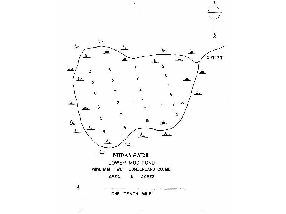 Lake Monitoring Lower Mud (South Mud) Pond Windham, Cumberland