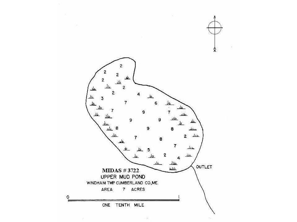 Lakes of Maine Lake Overview Upper Mud (North Mud) Pond Windham