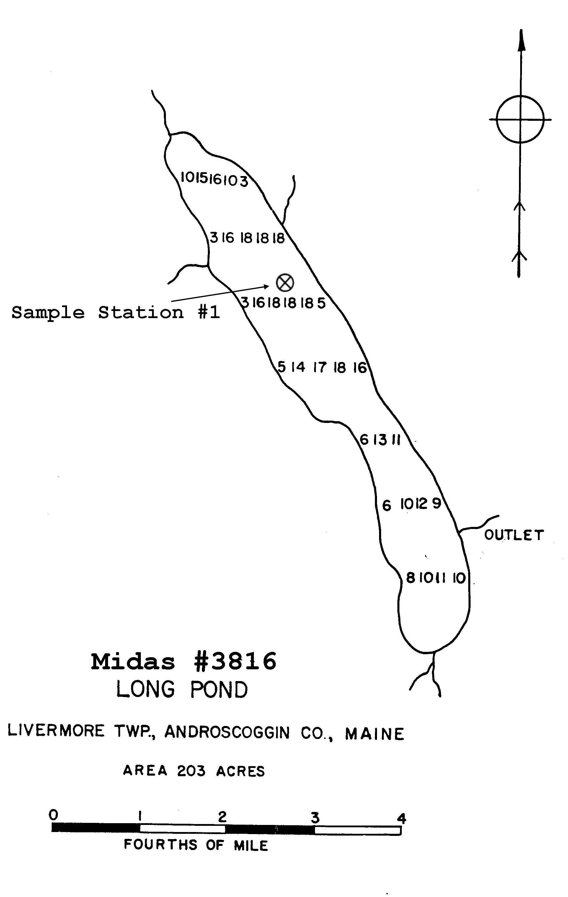 Lakes of Maine Lake Overview Long Pond Livermore, Androscoggin, Maine
