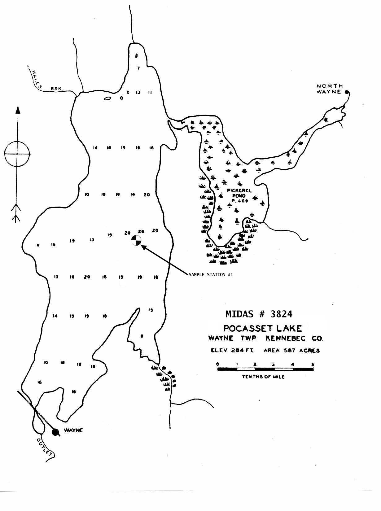Lake Overview Pocasset Lake Wayne, Kennebec, Maine Lakes of Maine