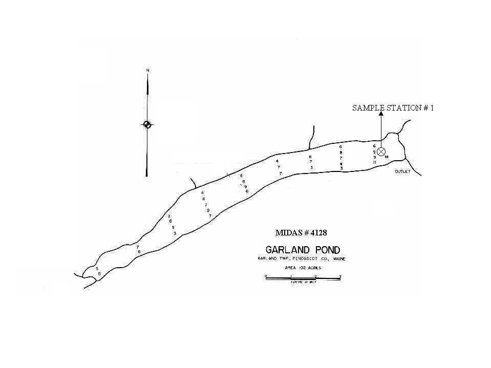 Lakes of Maine Lake Overview Garland Pond Garland, Penobscot, Maine