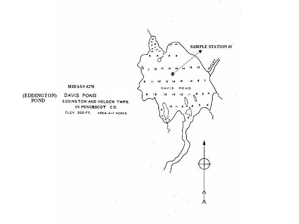 Lake Monitoring Eddington (Davis) Pond Eddington, Holden, Penobscot