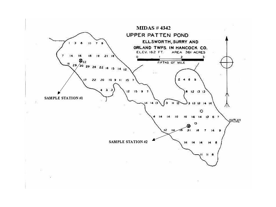 Lakes of Maine Lake Overview Upper Patten Pond Ellsworth, Orland