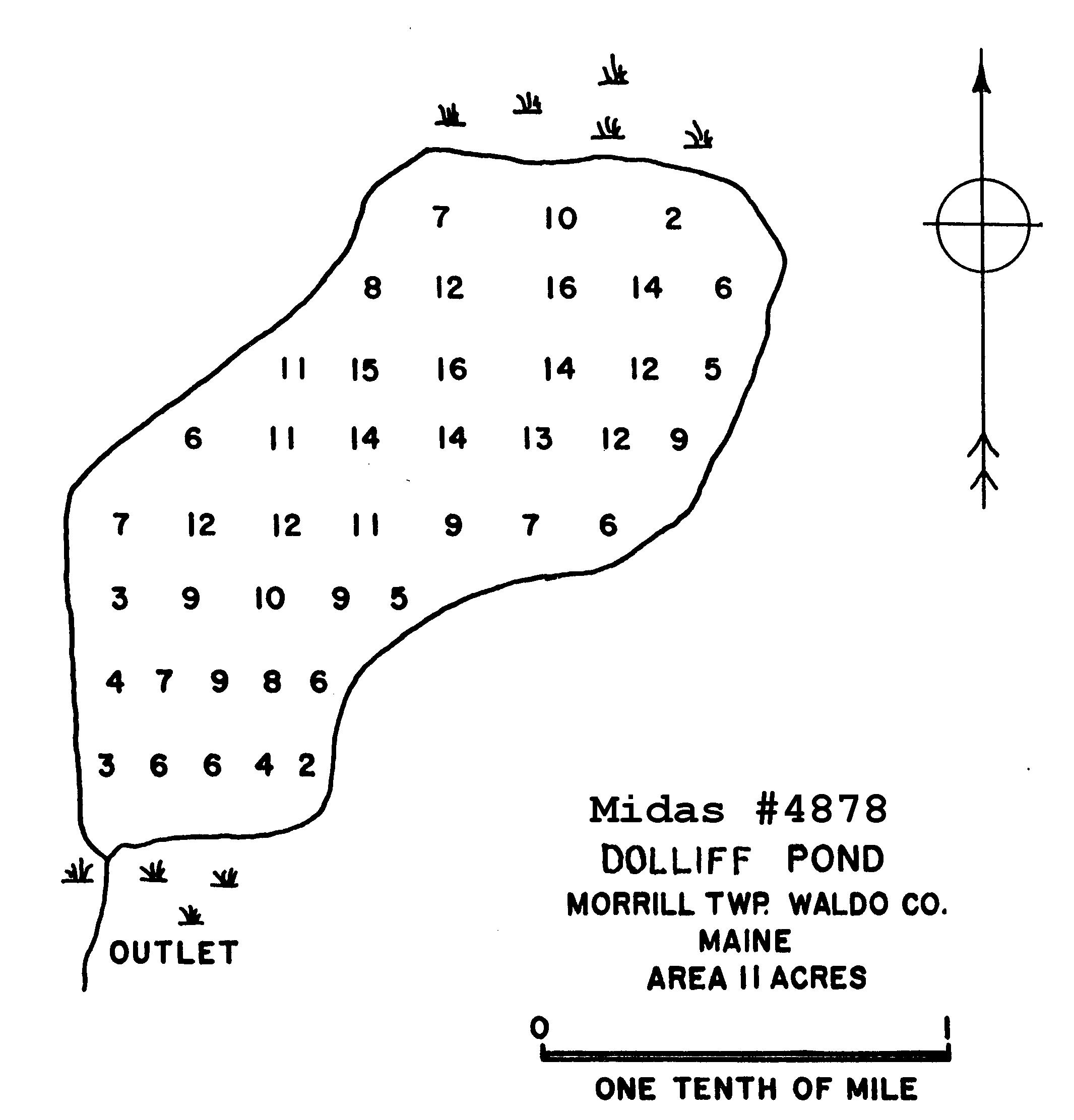 Lakes of Maine Lake Overview Dolliff Pond Morrill, Waldo, Maine