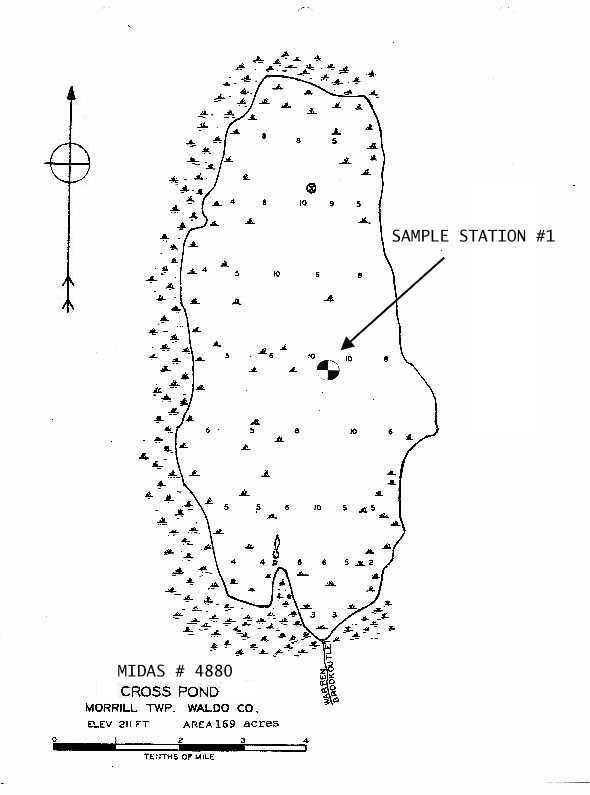 Lakes of Maine Lake Overview Cross Pond Morrill, Waldo, Maine