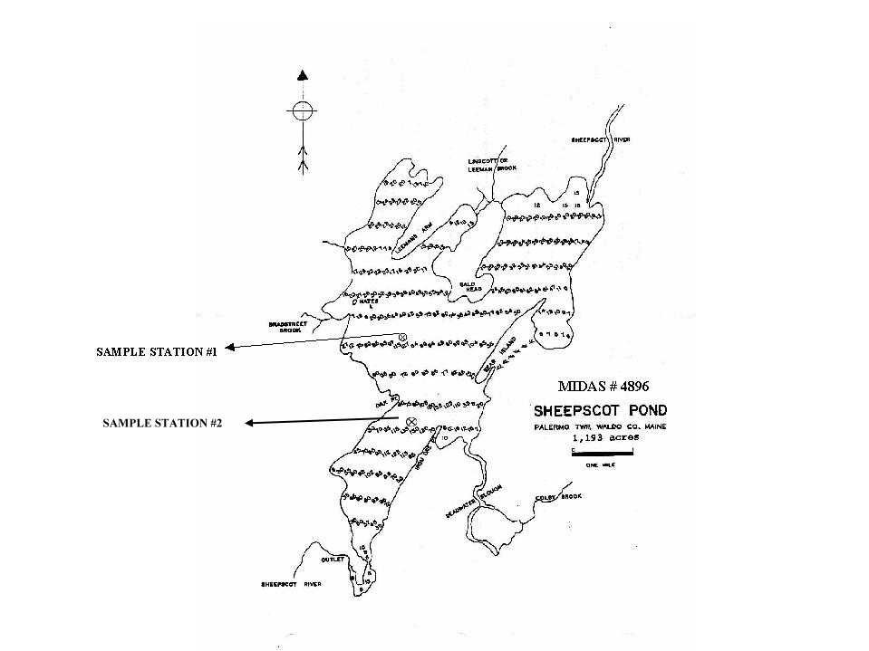 Lakes of Maine Lake Overview Sheepscot Pond Palermo, Waldo, Maine