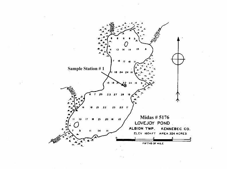 Lakes of Maine Lake Overview Lovejoy Pond Albion, Kennebec, Maine