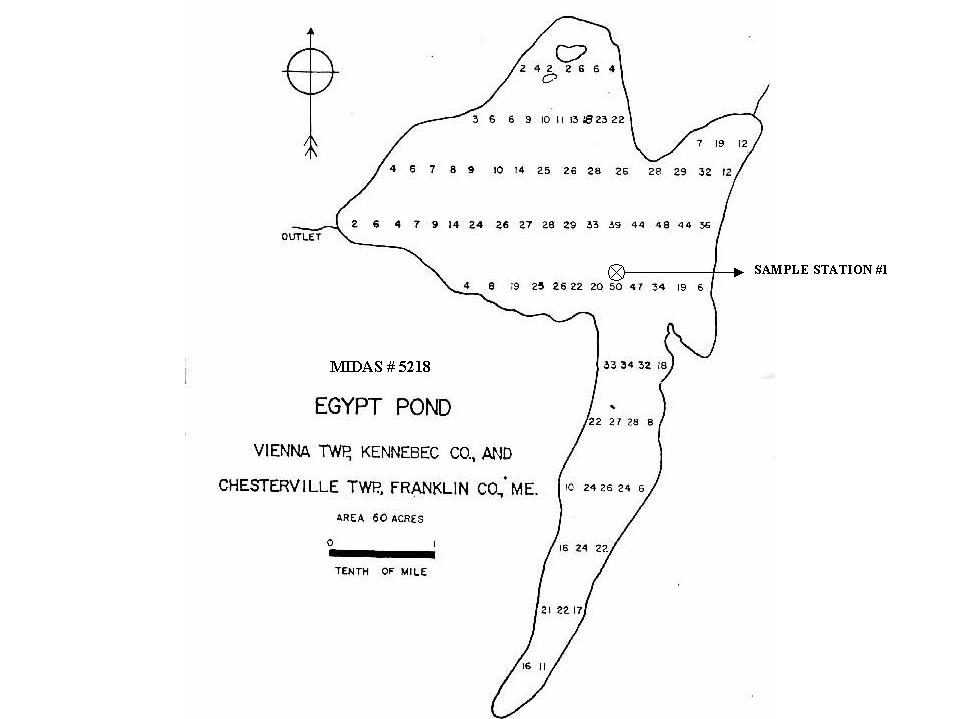 Lakes of Maine Lake Overview Egypt Pond Chesterville, Vienna