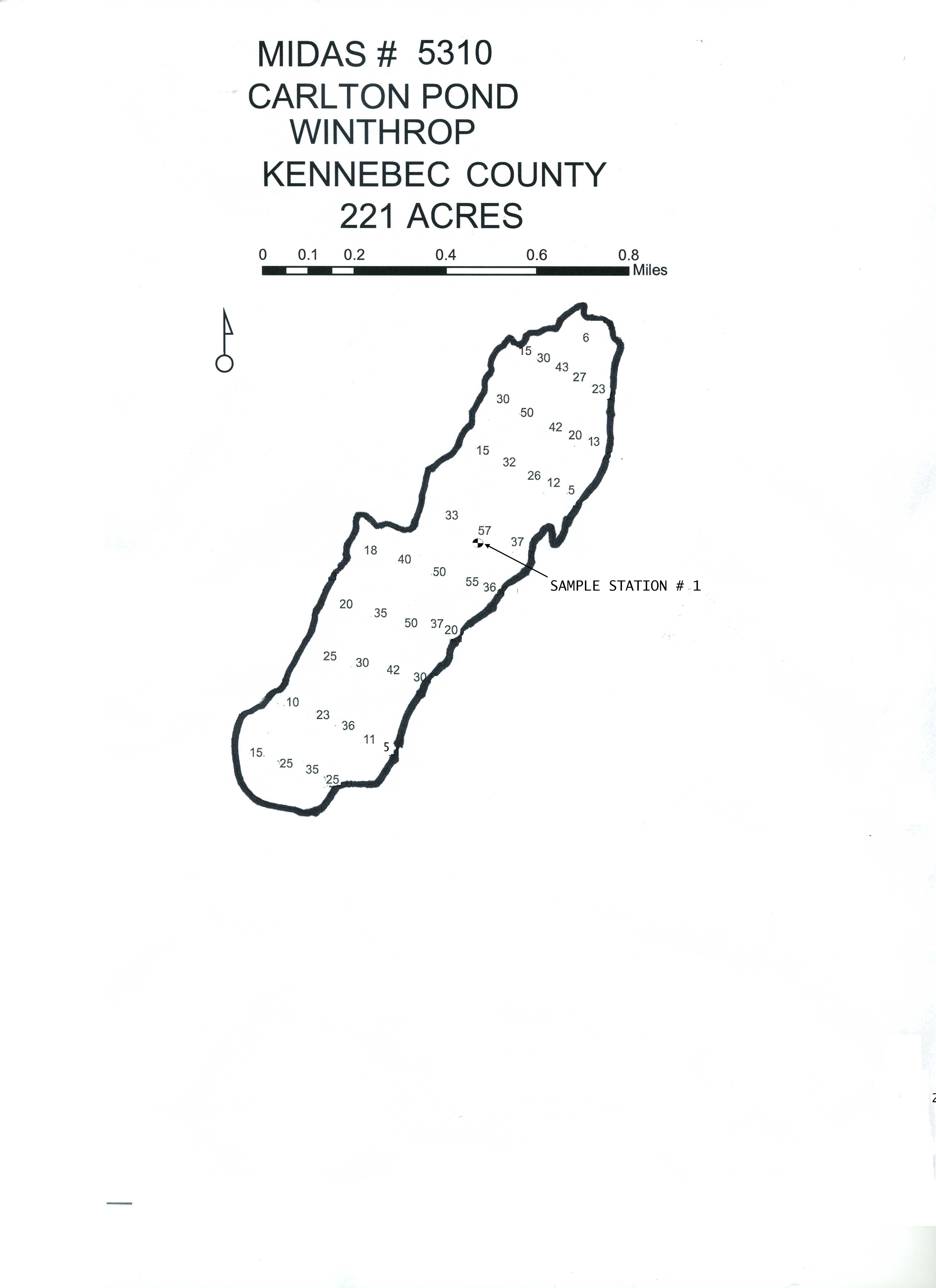 Lakes of Maine Lake Overview Carlton Pond Readfield, Winthrop