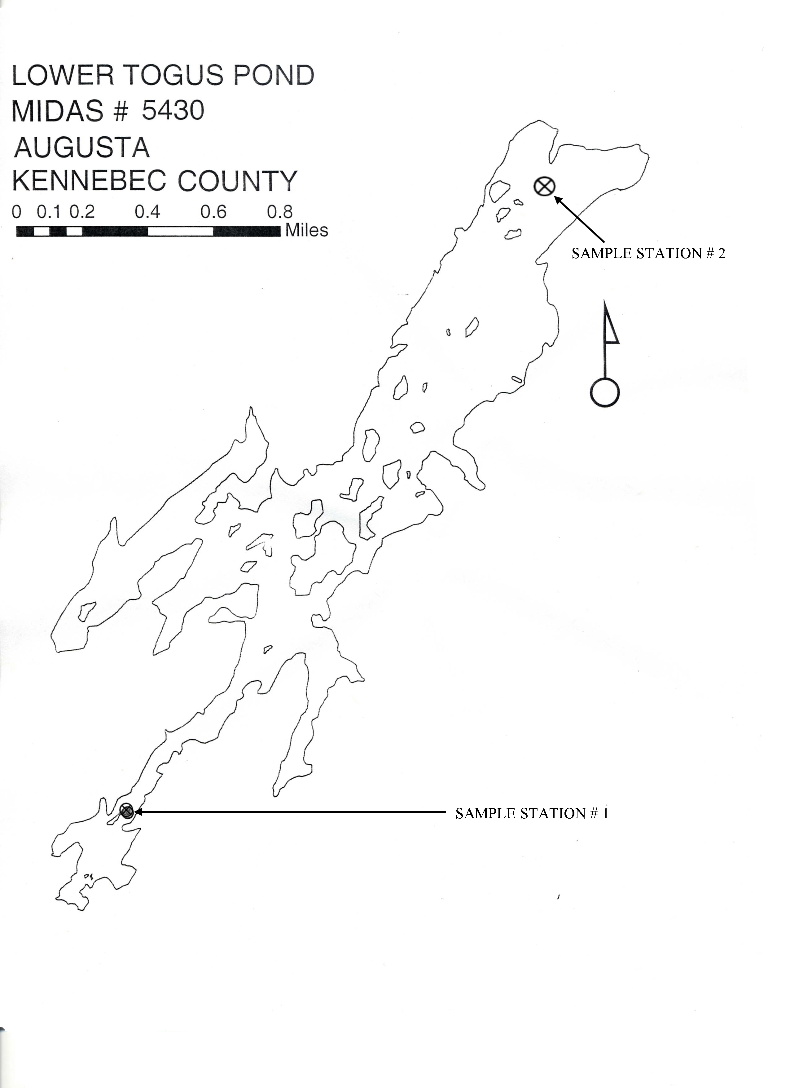 Lakes of Maine Lake Overview Lower Togus Pond Augusta, Chelsea