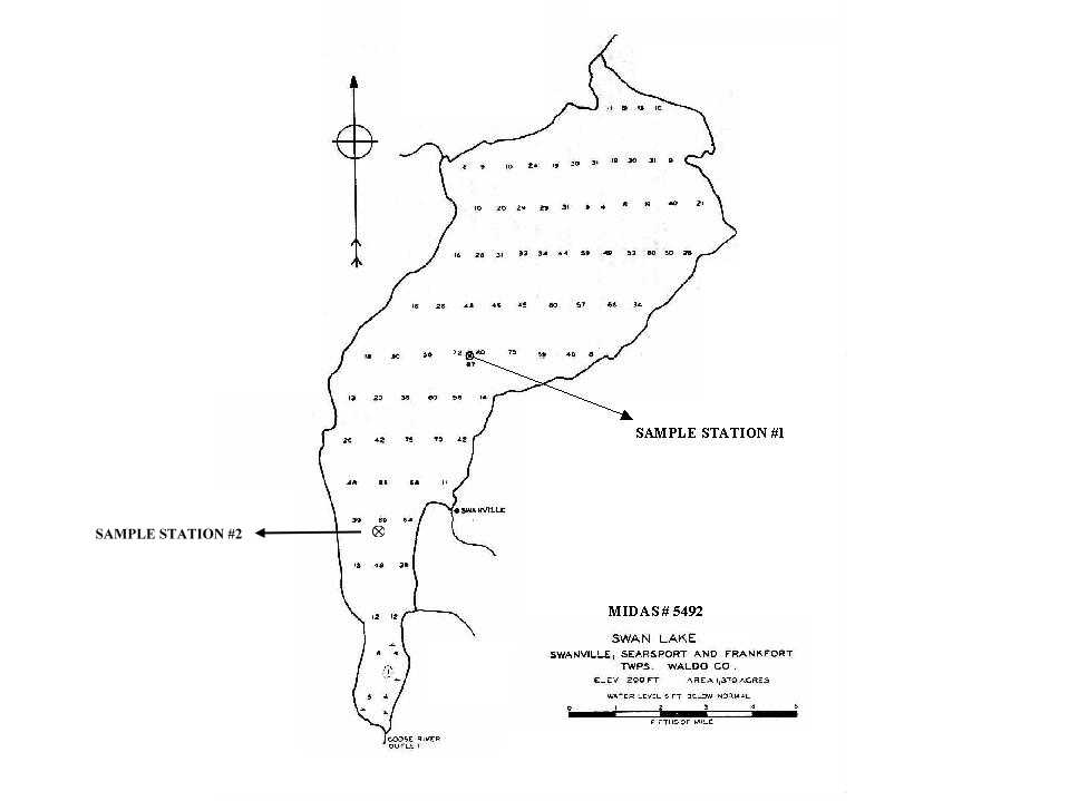 Lake Monitoring Swan Lake (Goose Pond) Frankfort, Searsport