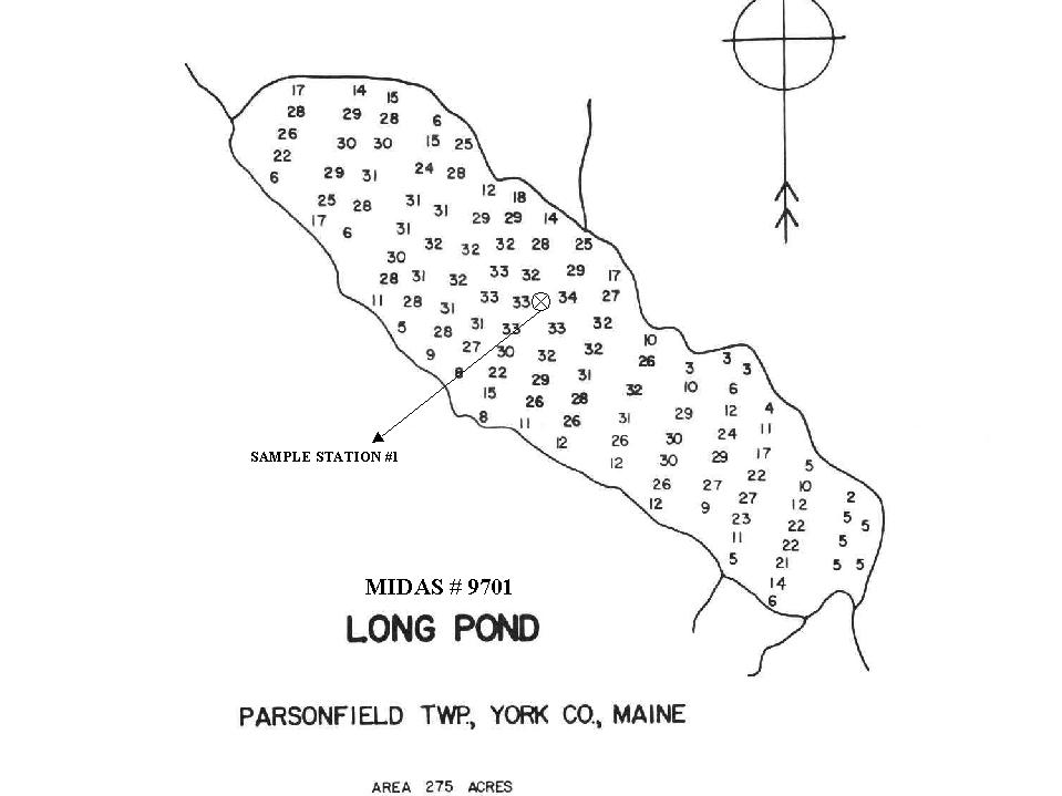 Lakes of Maine Lake Overview Long Pond Parsonsfield, York, Maine