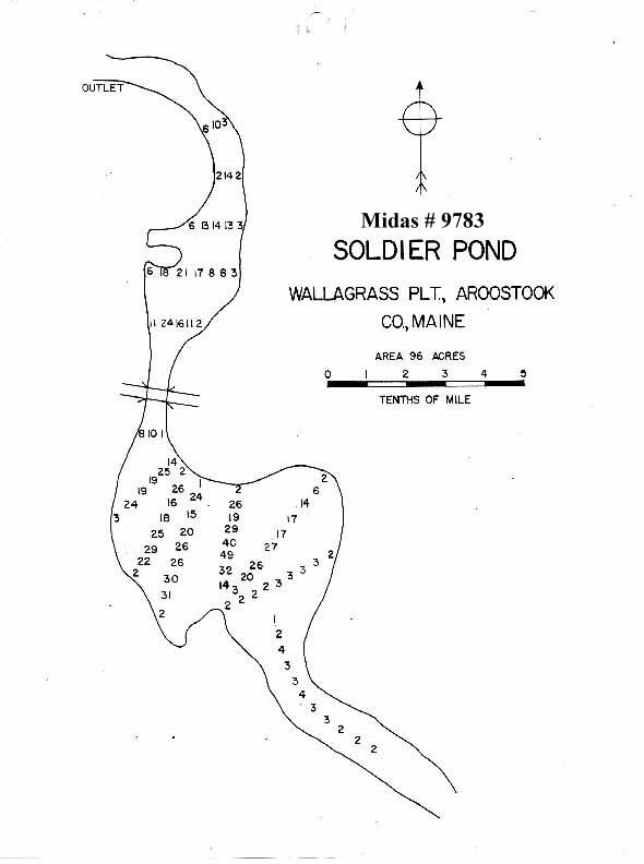 Lake Overview Soldier Pond Wallagrass, Aroostook, Maine Lakes of