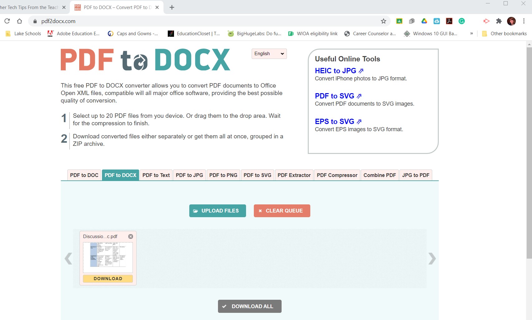 Tech Tip Convert a PDF file to a Word file Convert a PDF, Tech Tip