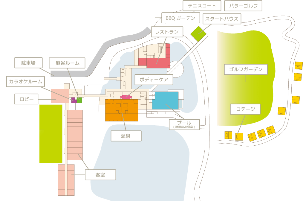 施設 │ HOTEL LAKE VILLA