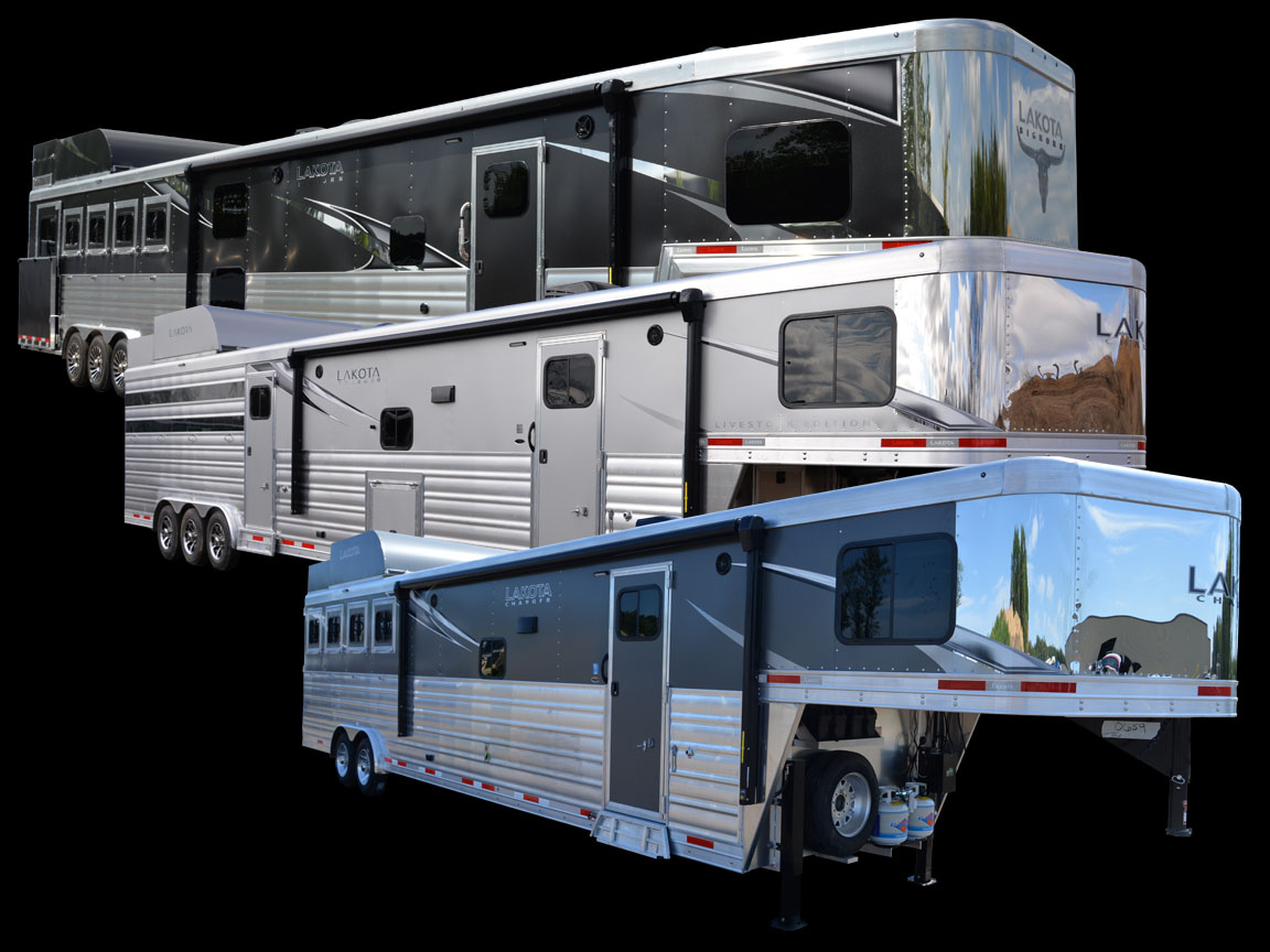 America’s 1 Sold Living Quarters Horse Trailer Lakota Horse Trailers