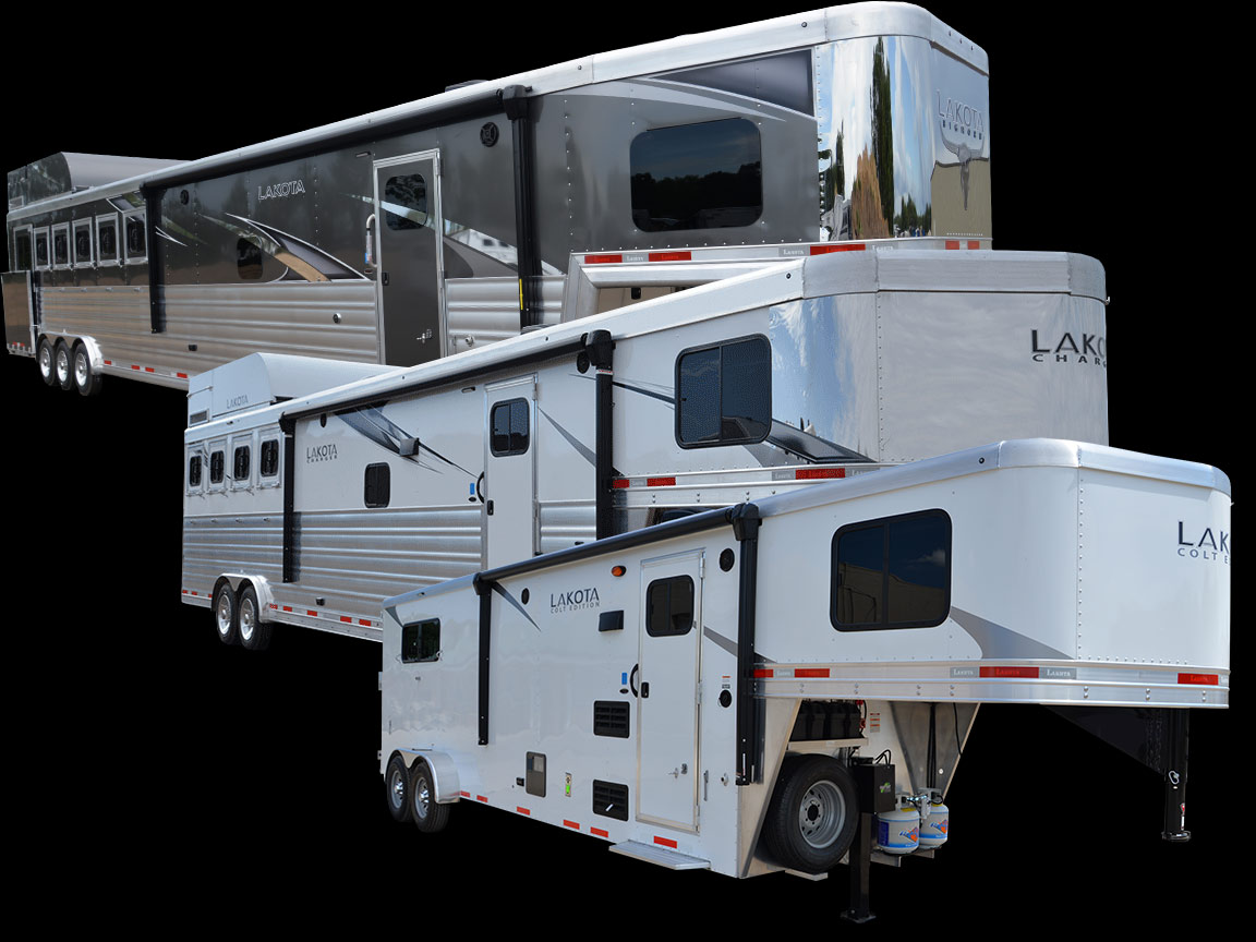 America's 1 Sold Living Quarters Horse Trailer Lakota Horse Trailers