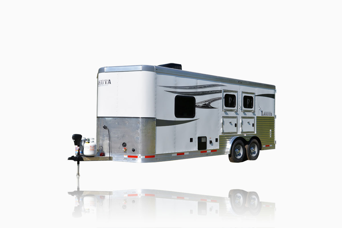 America's 1 Sold Living Quarters Horse Trailer Lakota Horse Trailers
