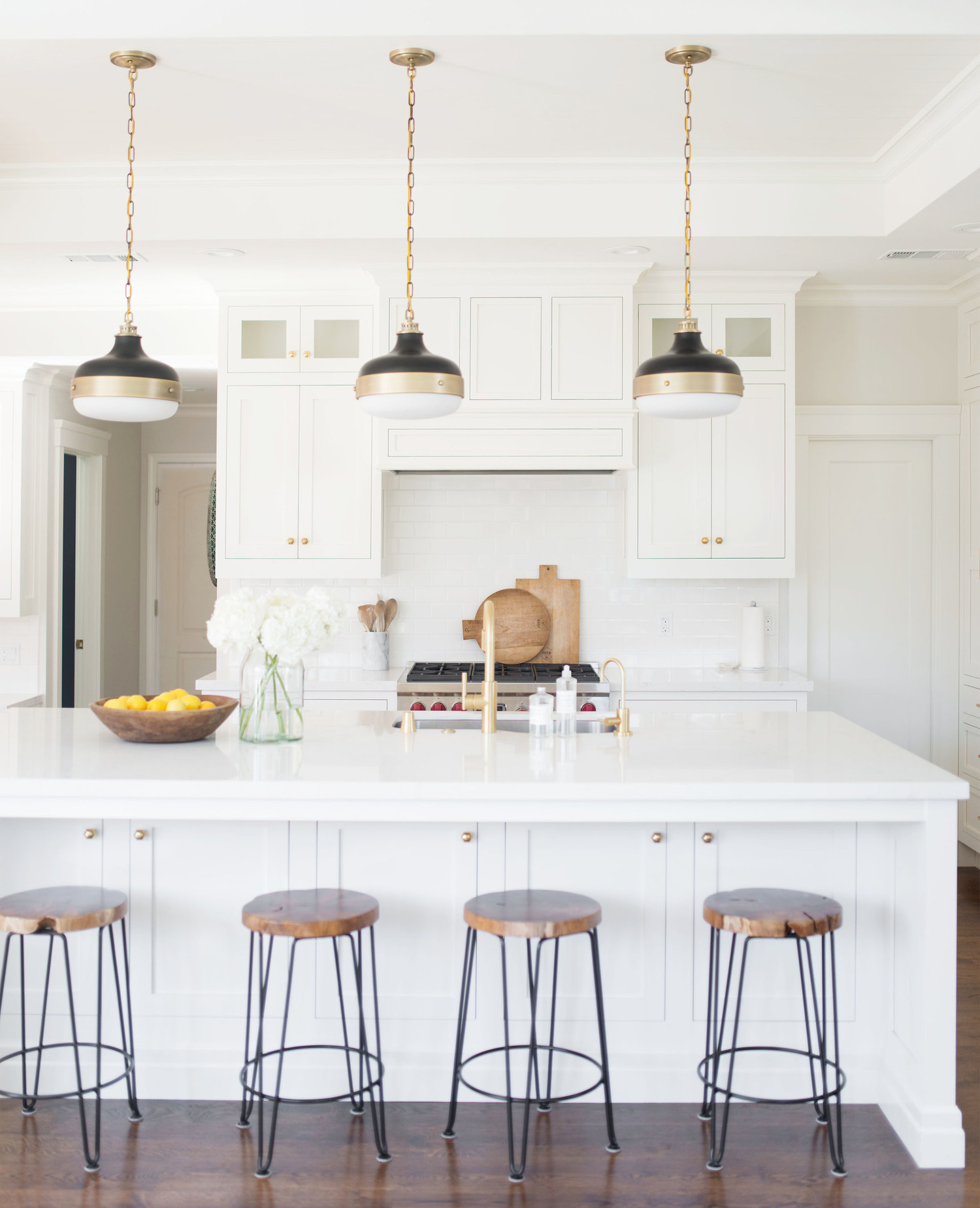 Tips for Choosing + Installing Kitchen Pendant Lights La La Lisette