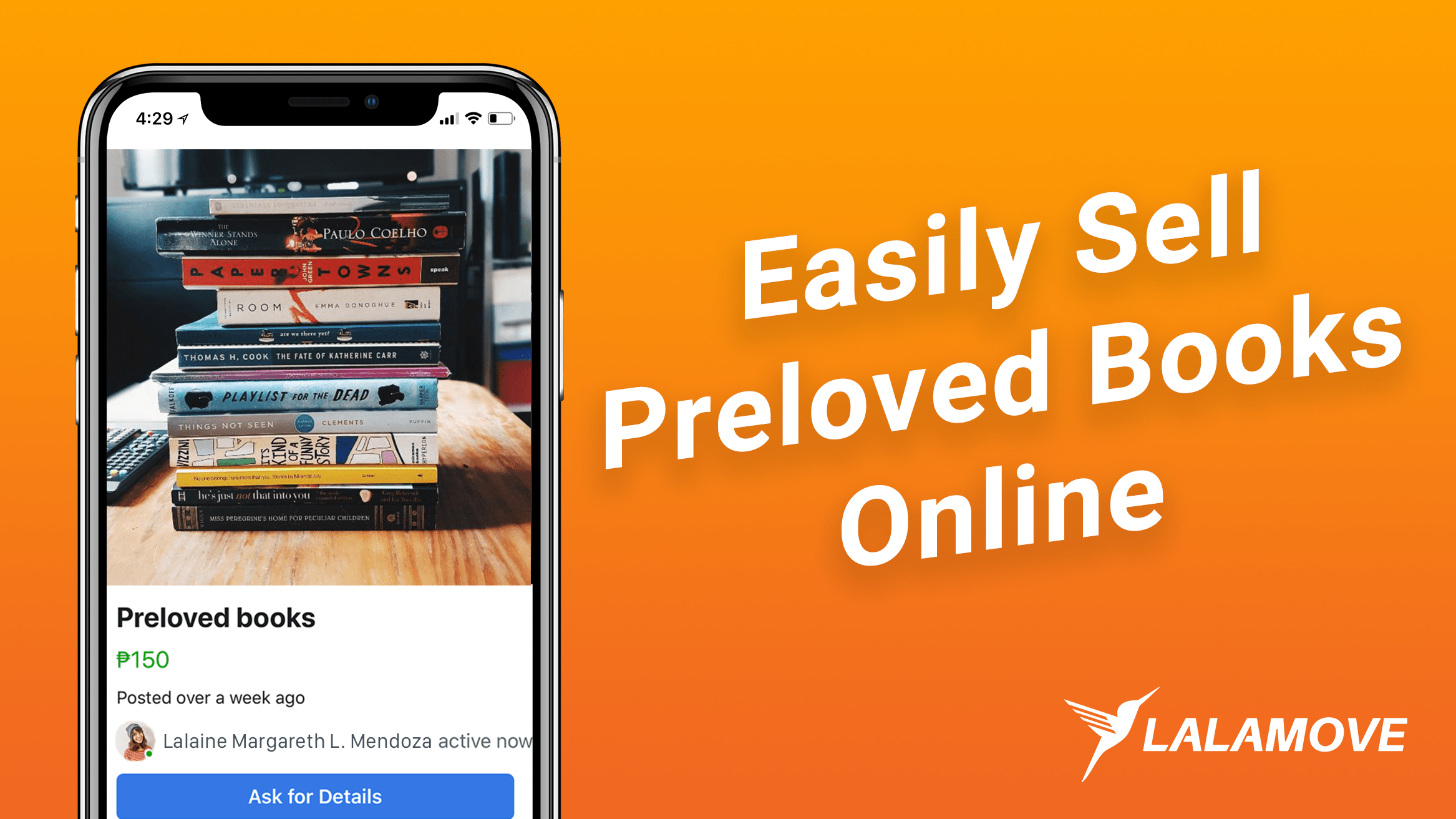 3 Steps to Sell Preloved Books Online