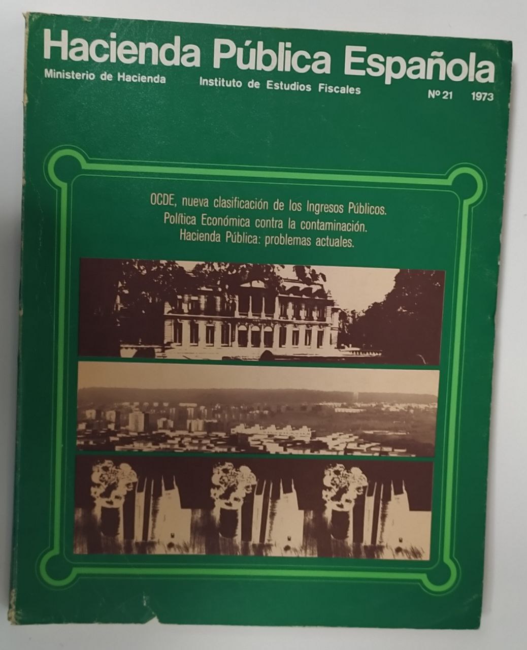 Hacienda Pública española. Nº 21. OCDE nueva clasificación de los