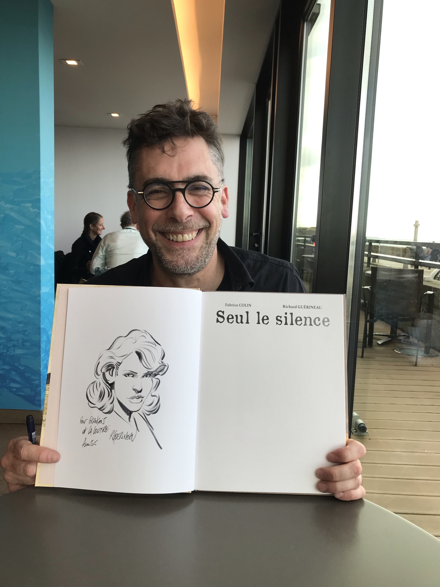 « Seul le silence » interview de Richard Guérineau à Quai des Bulles