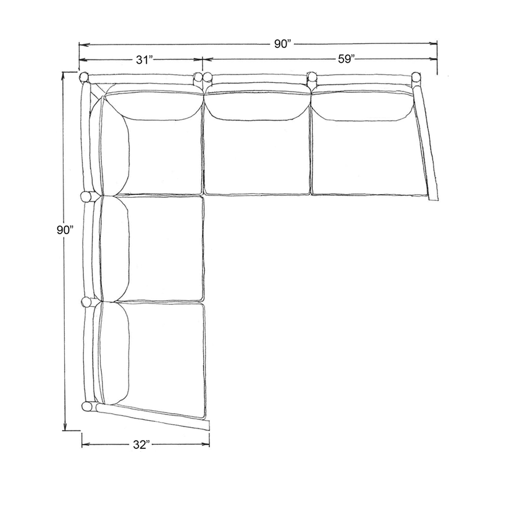 33 Right Arm Facing Sectional Diagram Wiring Diagram Database