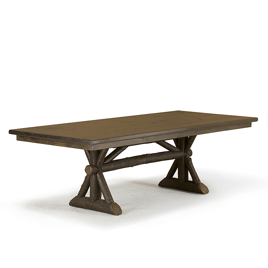 Rustic Trestle Dining Table La Lune Collection