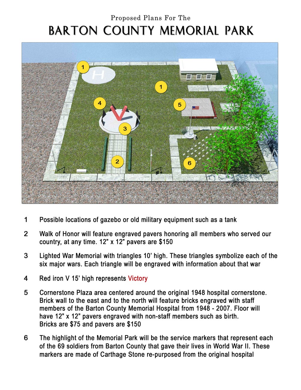 Barton County Memorial Park. Lamar, MO