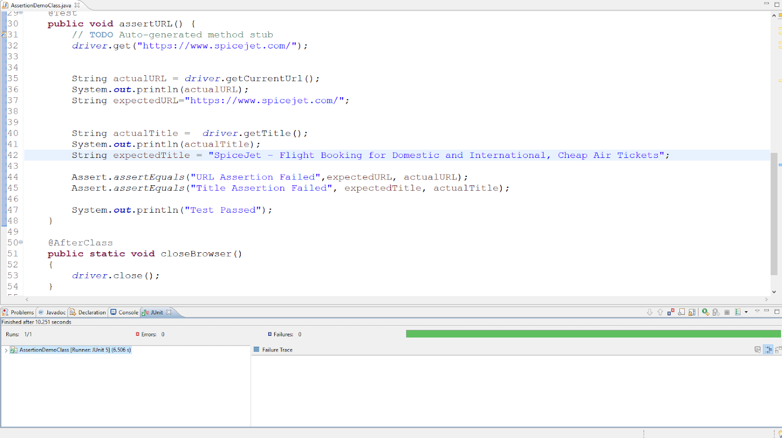 Mastering Selenium Testing JUnit Asserts With Examples