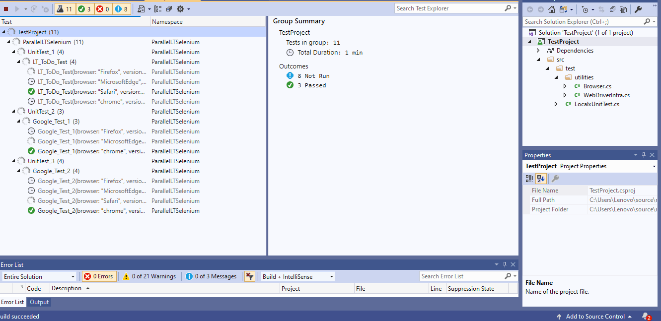 Guide On xUnit Framework For Unit Testing With Selenium C Hashnode