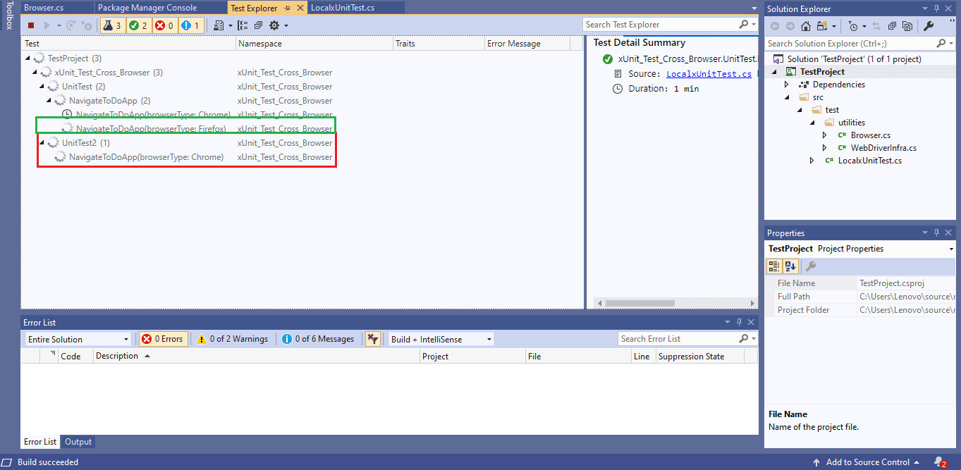 Guide On xUnit Framework For Unit Testing With Selenium C Hashnode