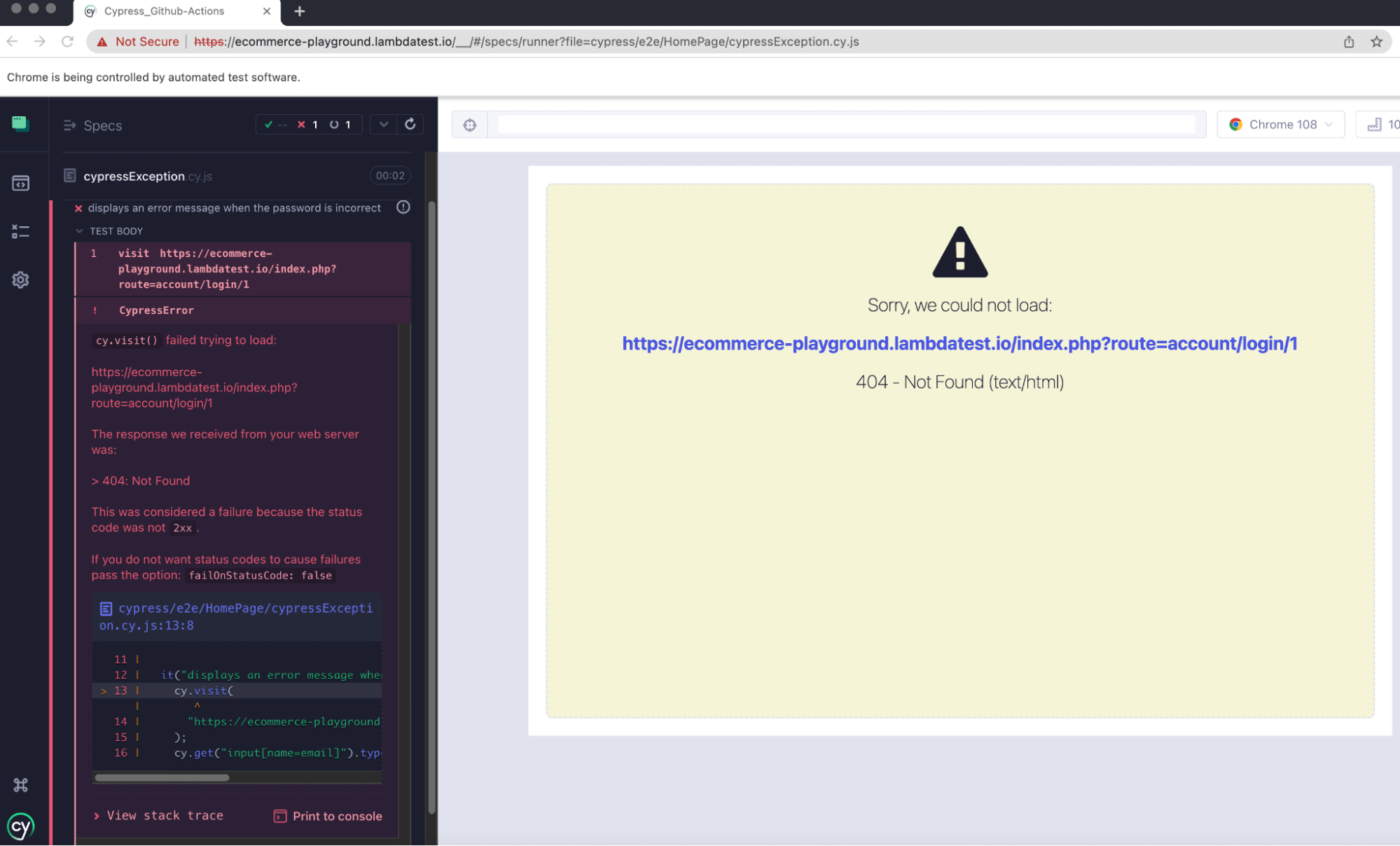 Exception Handling In Cypress and How to Handle Them